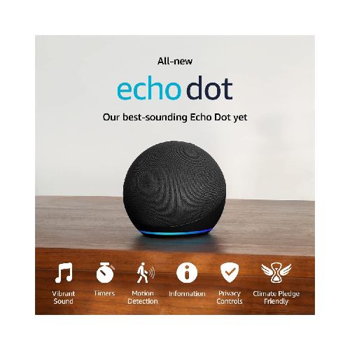 Parlante Altavoz Inteligente Echo Dot 5 Con Alexa - GADGETSTORE.EC