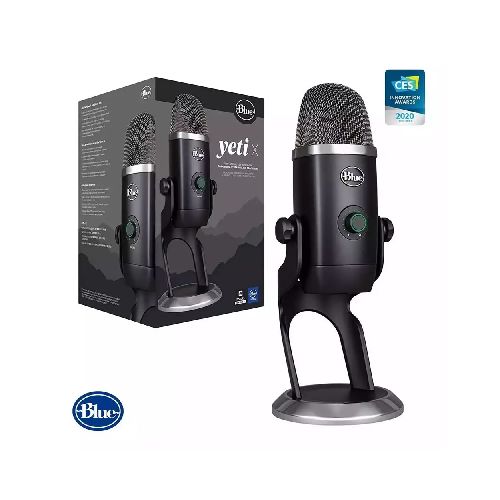 Micrófono Usb Profesional Blue Yeti X 4 Capsulas - GADGETSTORE.EC