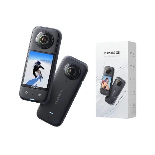 Cámara de acción Waterproof Insta360 X3 48MP 5.7K Touchscreen - GADGETSTORE.EC