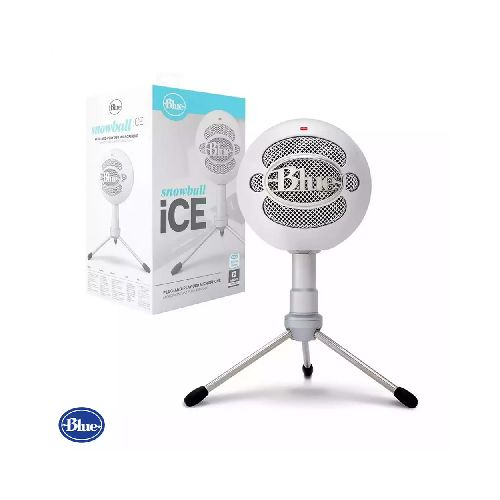 Micrófono Blue Snowball Ice Usb 44,1 Khz / 16 Bit - GADGETSTORE.EC