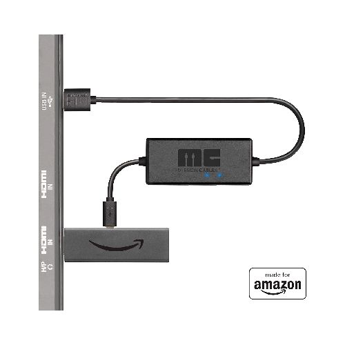 Cable de alimentación USB (elimina la necesidad de adaptador de CA) ‎para Fire TV Stick  