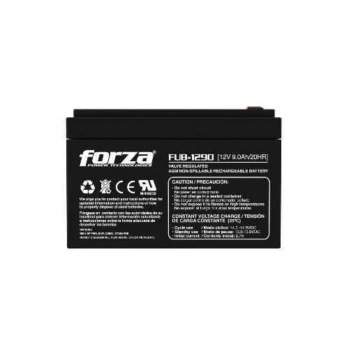 Forza FUB-1290 Batería Sellada Recargable 12V/9Ah AGM para UPS  