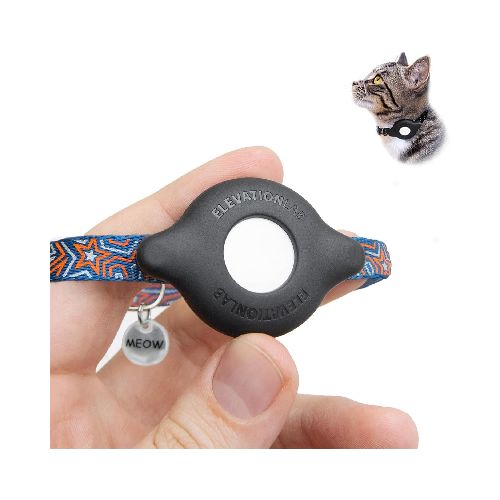 TagVault AirTag Soporte para Collar de Gato - No cuelga, también para perros pequeños  