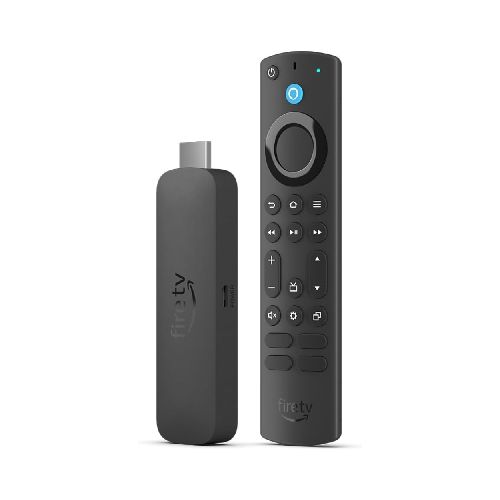 Nuevo Amazon Fire TV Stick 4K Max | Dispositivo de streaming compatible con Wi-Fi 6E y fondo ambiental  